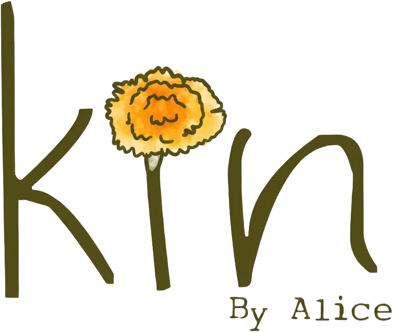 The Kin by Alice dandelion logo